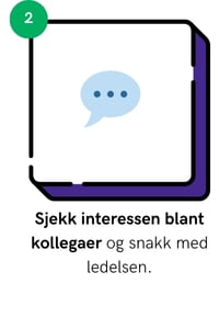 Steg 2 til å opprette ny econa-gruppe: snakk med kollegaene dine
