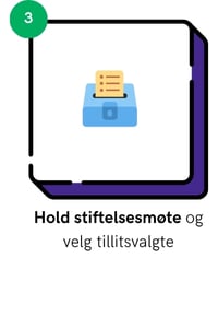 Steg 3 til å opprette ny econa-gruppe: hold stiftelsesmøte og velg tillitsvalgte